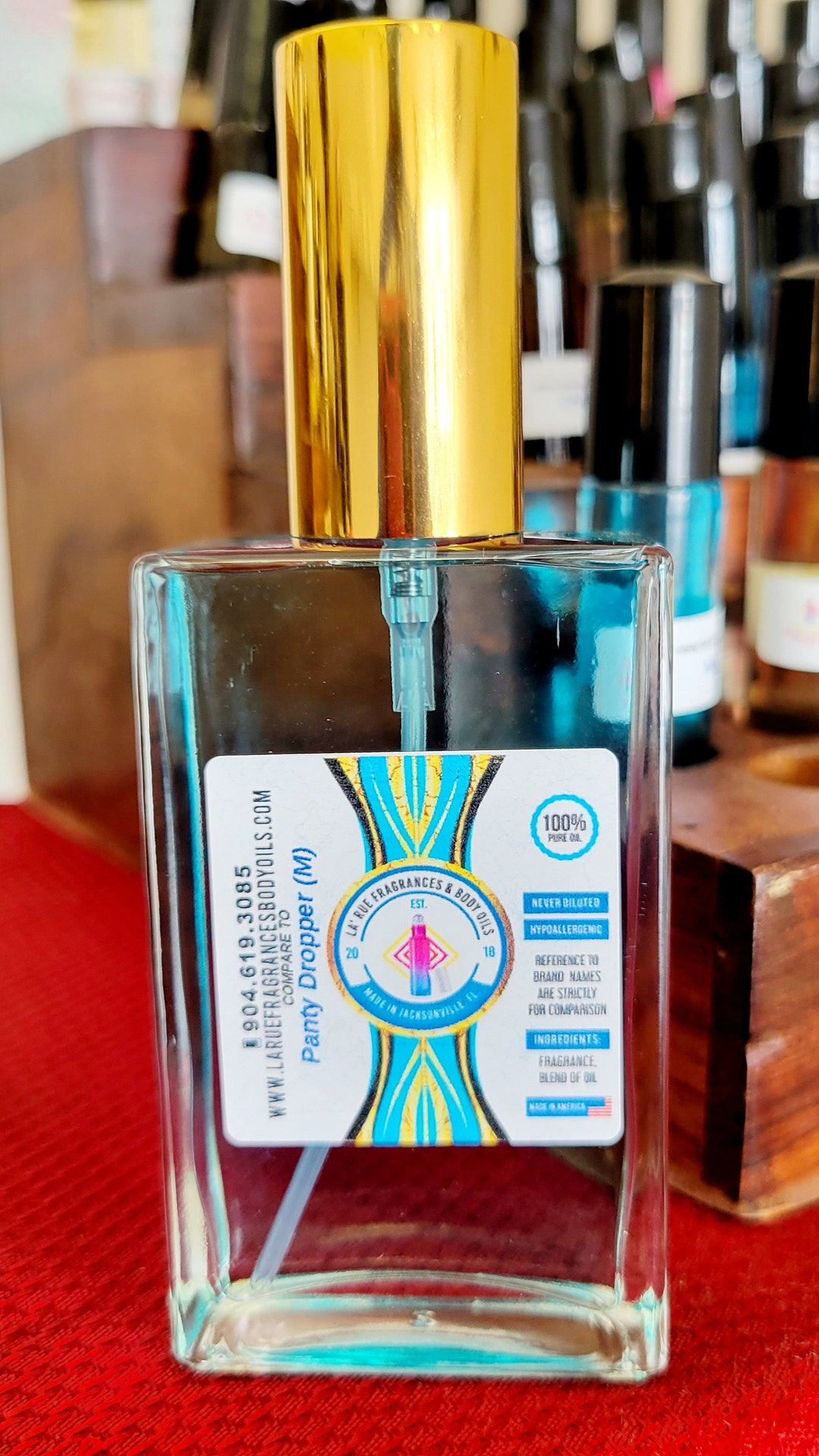 Compare Aroma to Panty Dropper Men Type 2oz Concentrated Cologne