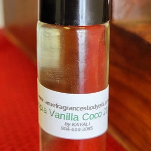 Compare Aroma to Utopia Vanilla Coco Kayali Body Oil Lotion Soap Spray Shea