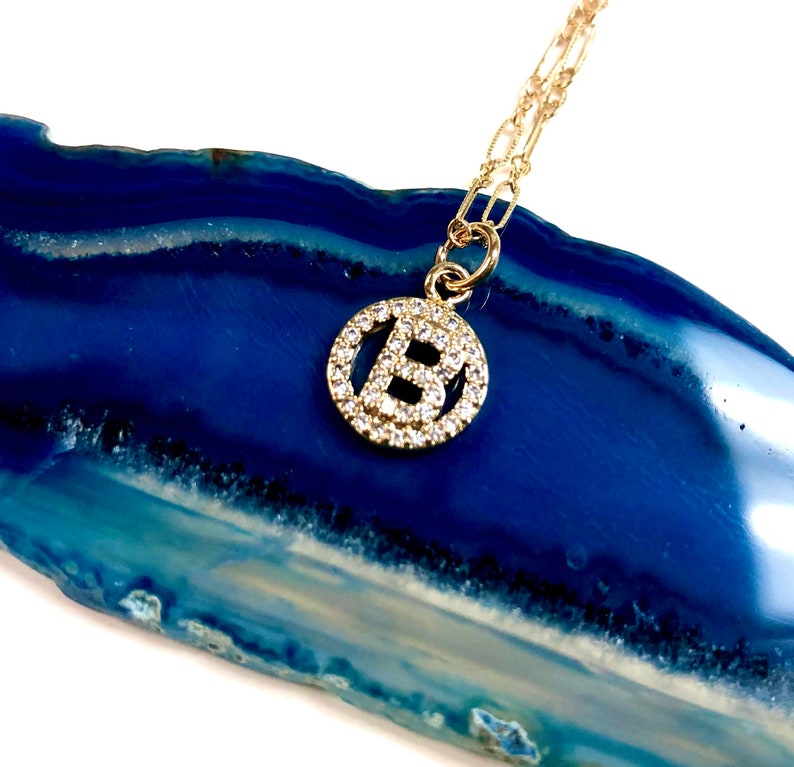 Personalized Jewelry,Initial Jewelry Gold Initial B Necklace Minimalist Necklace Initial Necklace Letter B Necklace,Letter Necklace