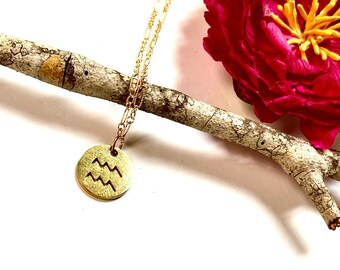Aquarius Necklace - Etsy