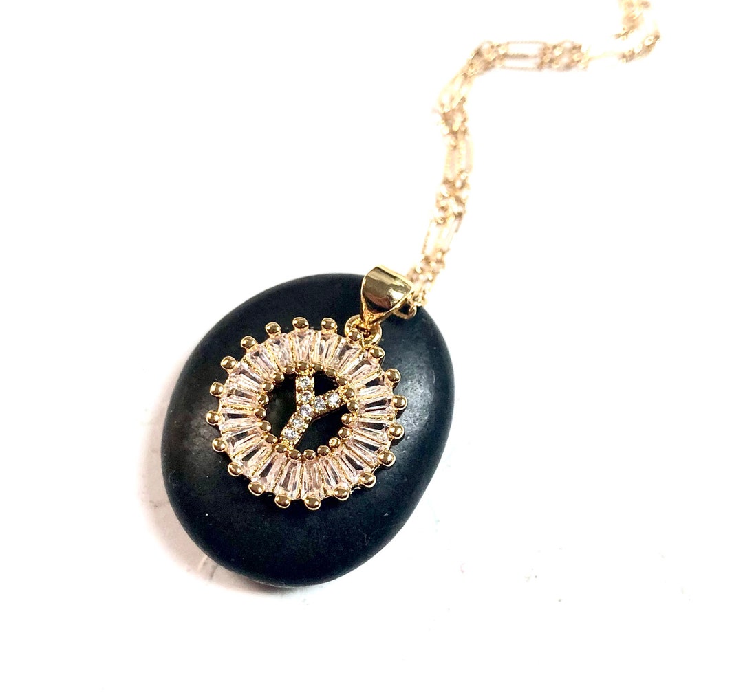 Gold Initial Y Necklace Initial Y Necklace Letter Y Etsy