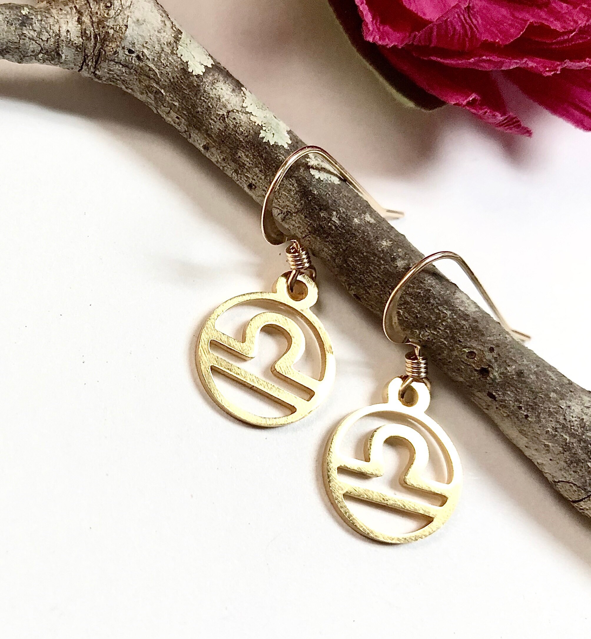 Gold Cancer Zodiac Earrings Cancer Earrings Cancer Jewelry Etsy