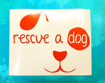 Who Rescued Who Bumper Sticker