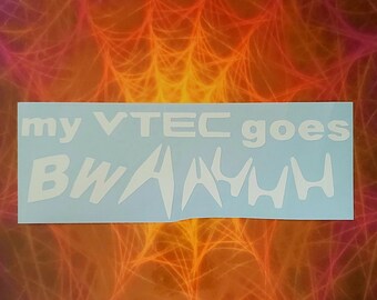 Funny VTEC Decal