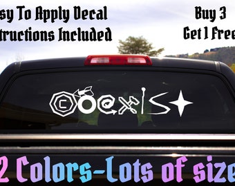 OSRS Coexist Runescape Decal