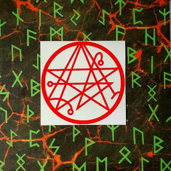 Necronomicon Sigil Decal