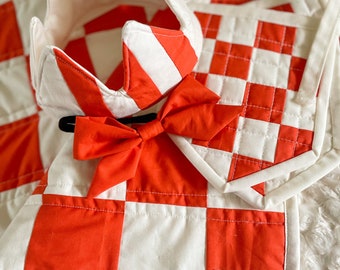 Baby Gift Set | Modern baby quilt | Bunting | Hair bow | Fabric Crown