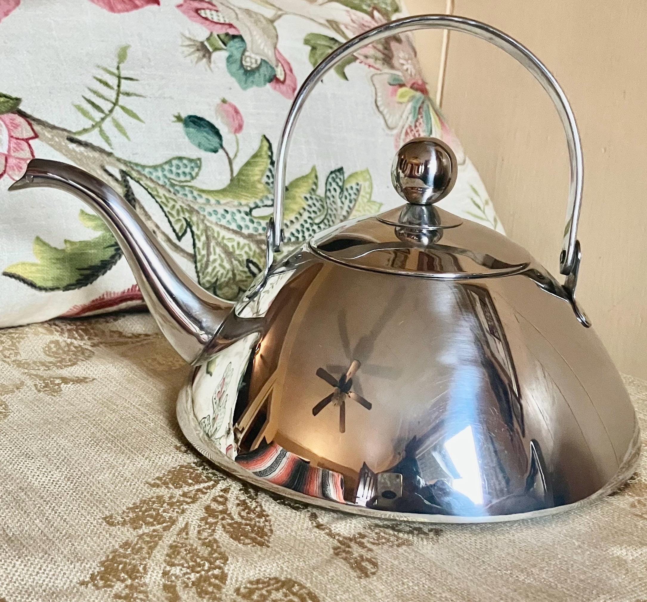The 1960's L'epicure 18/10 Stainless Steel Teapot or Kettle. - Etsy