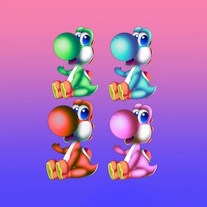 Yoshi Stickers