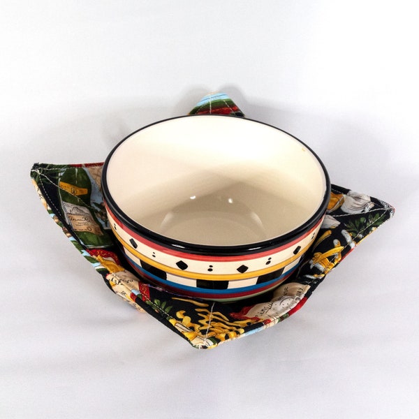 Microwavable Bowl Cozies Soup Bowl Cozies Pot Holder Fabric Bowl Cozy Bowl Cozies Pot Holder