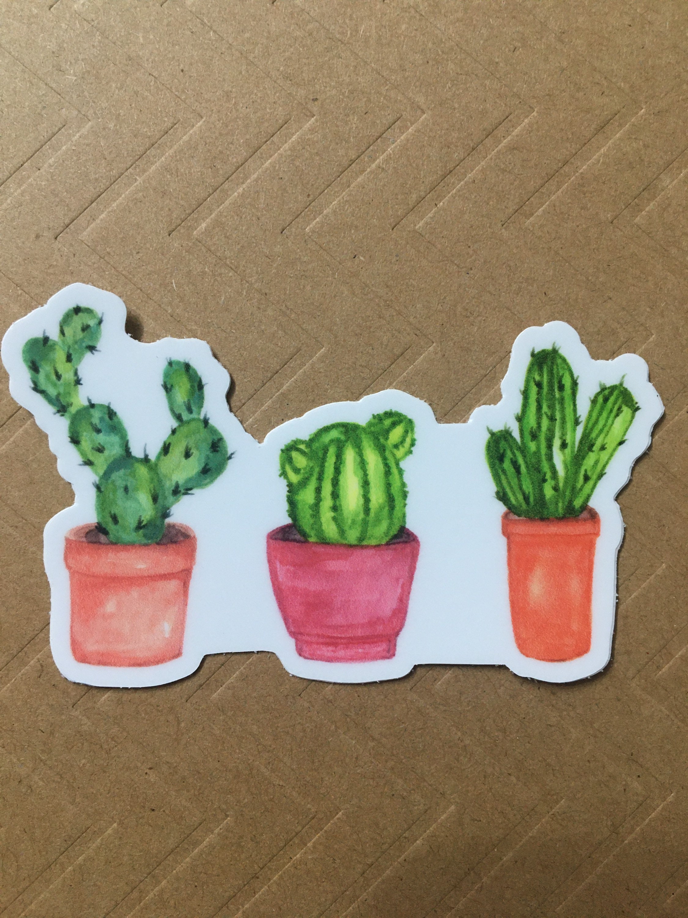 Funny Cactus Watercolor Birthday Cards hope Your | Etsy