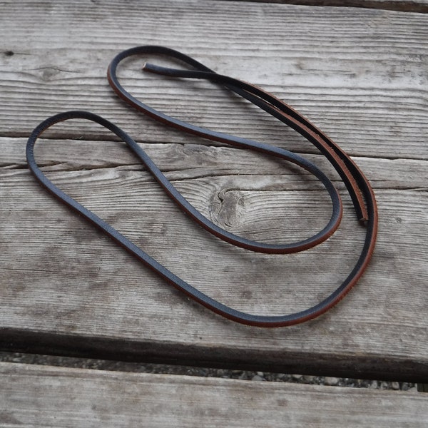 Replacement leather thong for necklace