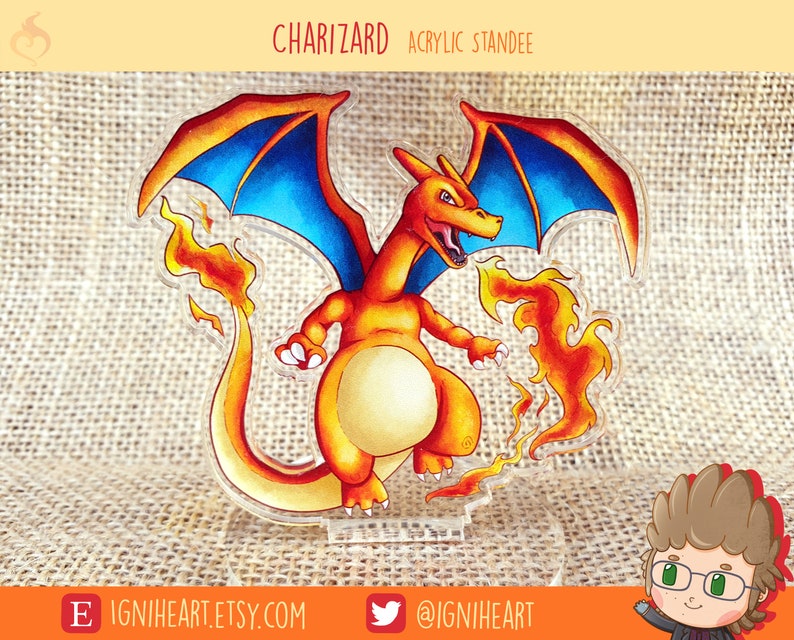 Charizard acrylic standee