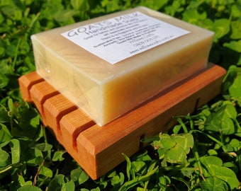 Cedar Soap Dish: Handmade Wooden Soap Deck, Sustainable Australian Made
