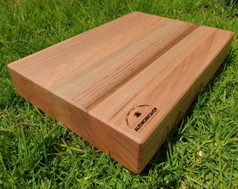 Chopping Board THICK sustainable Tas Oak beautifully handcrafted & sealed with food-safe oils | Quality Australian Made Cutting Boards