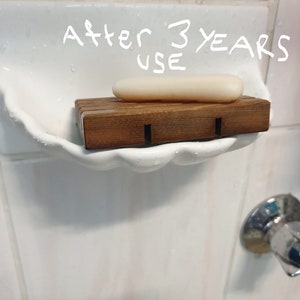 Soap Holder Cedar Handcrafted in Australia. multi-sizes. Best quality Sustainable wooden soap dishes on Etsy. Organise your bathroom today. image 9