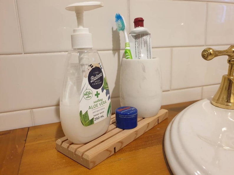 Soap Holder Cedar Handcrafted in Australia. multi-sizes. Best quality Sustainable wooden soap dishes on Etsy. Organise your bathroom today. image 7