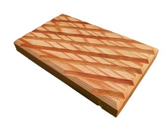 Cedar Wood Soap Deck: Sustainable Bathroom Organiser (90x150mm)