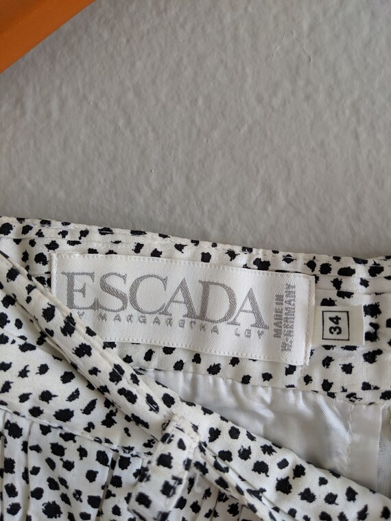 Vintage Escada Skirt 1980s - image 3