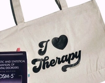 I "Heart" Therapy Tote