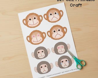 Baby Monkey Punch Social Emotional Learning Craft