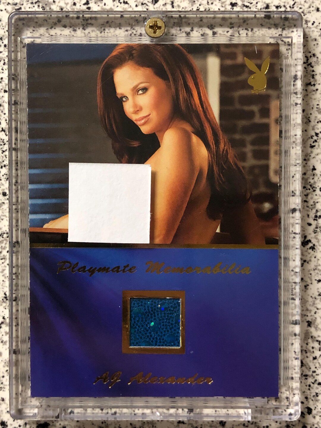 2015 AJ Alexander Playboy Centerfold Collector Authentic Memorabilia