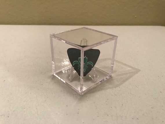 Guitar Pick Display Case with Stand