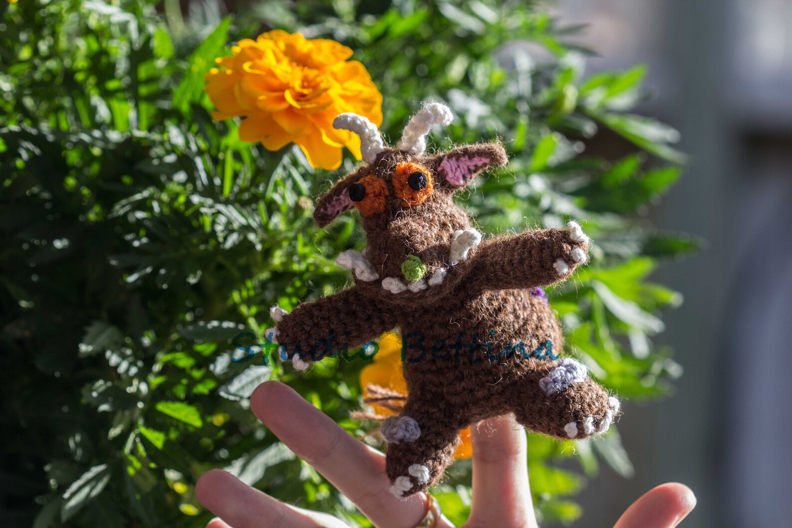 Gruffalo Finger Puppet UK Crochet Pattern gruffalo Etsy
