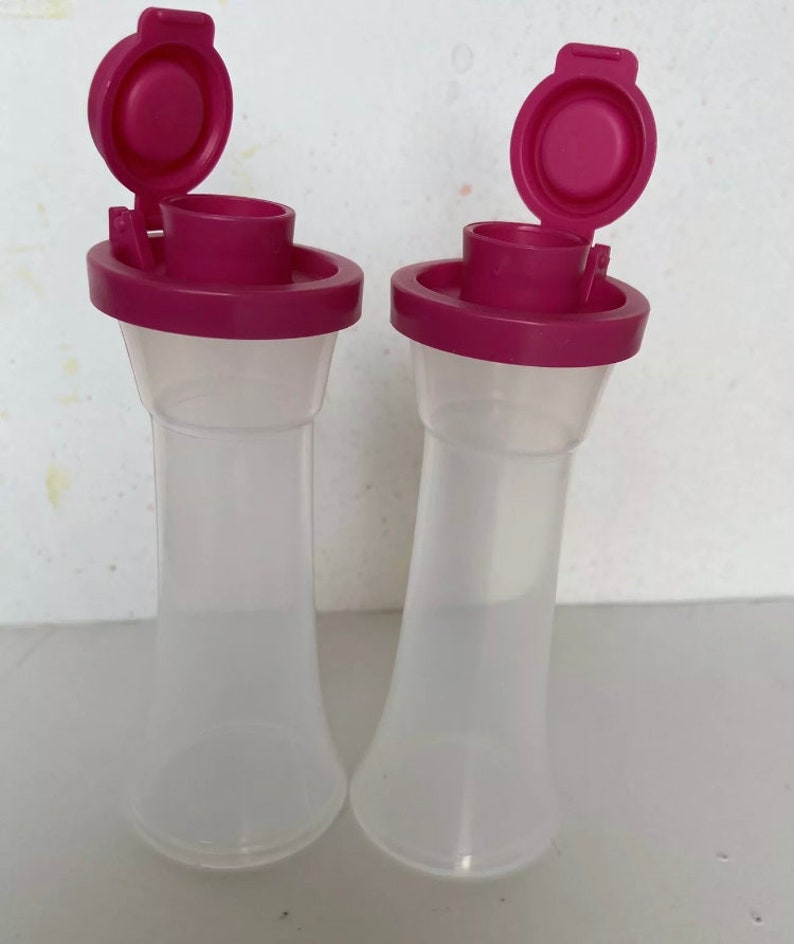 New Classic Small MINI Tupperware Salt Pepper Shakers Etsy
