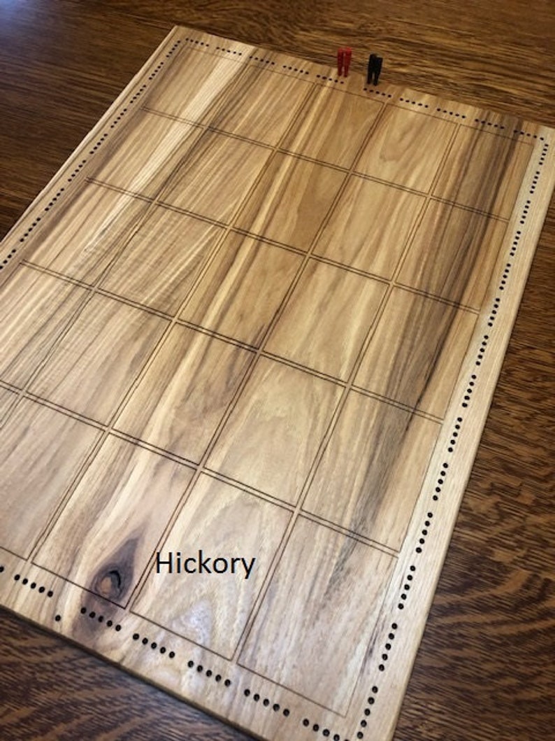 Cross Cribbage Board Etsy