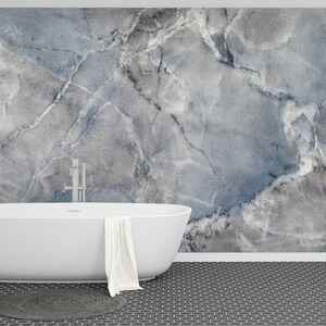 3D simuliert edark Marble ART501 abnehmbare Tapete selbstklebende Tapete Extra große Peel & Stick Wallpaper Wallpaper Wandbild AJ WALLPAPERS