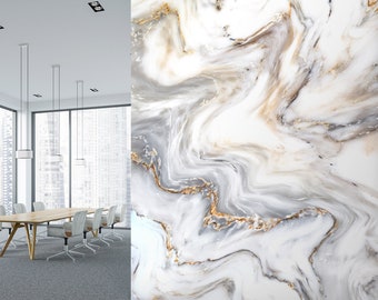 3D Advanced Blooming Marble 525 Removable Wallpaper Self Adhesive Wallpaper Extra Large Peel & Stick Wallpaper Wallpaper Mural AJ WALLPAPERS