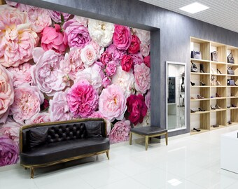 Pink Map Wallpaper Etsy