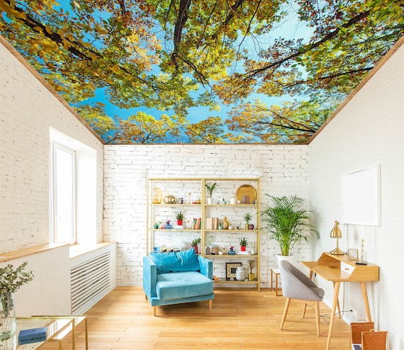 Ceiling on sale wallpaper online