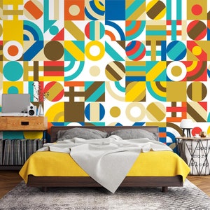 3D Creative Colors L2751 Papel tapiz removible Papel tapiz autoadhesivo Papel tapiz extra grande Peel & Stick Papel tapiz Mural AJ WALLPAPERS