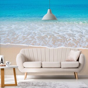 3D Sea Beach Life R6345 abnehmbare Tapete selbstklebend Tapete extra groß Peel & Stick Tapete Tapete Wandbild AJ WALLPAPERS