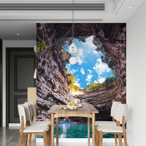3D oude vallei L1413 verwisselbare wallpaper zelfklevend behang extra grote Peel & Stick Wallpaper Wallpaper muurschildering AJ WALLPAPERS