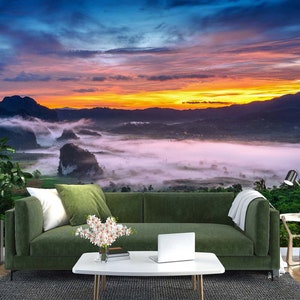 3D Nature Sky L2394 Papel pintado removible Papel pintado autoadhesivo Papel pintado extra grande Peel & Stick Papel pintado Mural AJ WALLPAPERS