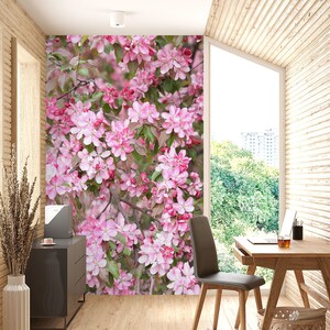 3D Frühling rosa Blumen L1450 abnehmbare Tapete selbstklebende Tapete Extra große Peel & Stick Wallpaper Tapete Wandbild AJ HINTERGRUNDBILDER