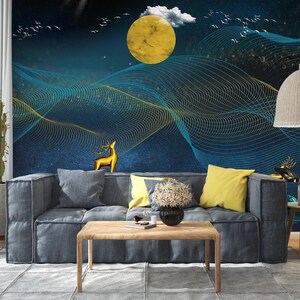 3D Starry Sky L2323 Papier peint amovible Papier peint auto-adhésif Extra Large Peel & Stick Wallpaper Wallpaper Mural AJ WALLPAPERS