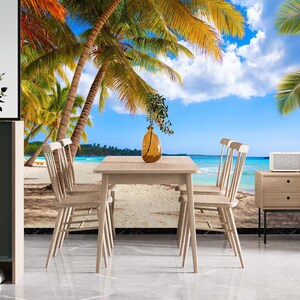 3D Sommer Strand L2177 Entfernbare Tapete Selbstklebende Tapete Extra Großes Wandbild zum Abziehen und Aufkleben AJ WALLPAPERS