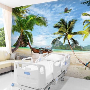 3D Barco de madera L251 Papel pintado extraíble Papel tapiz autoadhesivo Extra grande Peel & Stick Papel tapiz Papel tapiz Mural AJ FONDOS DE PANTALLA