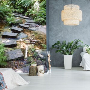 3D rechthoekige Stone Road L1388 verwijderbare wallpaper zelfklevende wallpaper extra grote peel & stick wallpaper muurschildering AJ WALLPAPERS