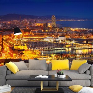 3D Entwickelt Stadt L2385 Ablösbare Tapete Selbstklebende Tapete Extra große Peel & Stick Wallpaper Tapete Wandbild AJ HINTERGRUNDBILDER