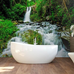 3D Cool Nature Water L636 Papel pintado extraíble Papel pintado autoadhesivo Extra grande Peel & Stick Papel tapiz Papel tapiz Mural AJ FONDOS DE PANTALLA