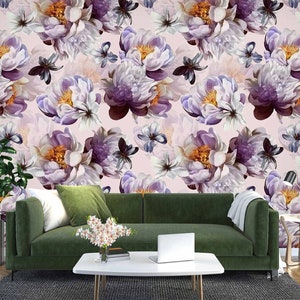 3d fantasia flores l2442 papel de parede removível auto adesivo extra grande casca & vara papel de parede mural aj papéis de parede