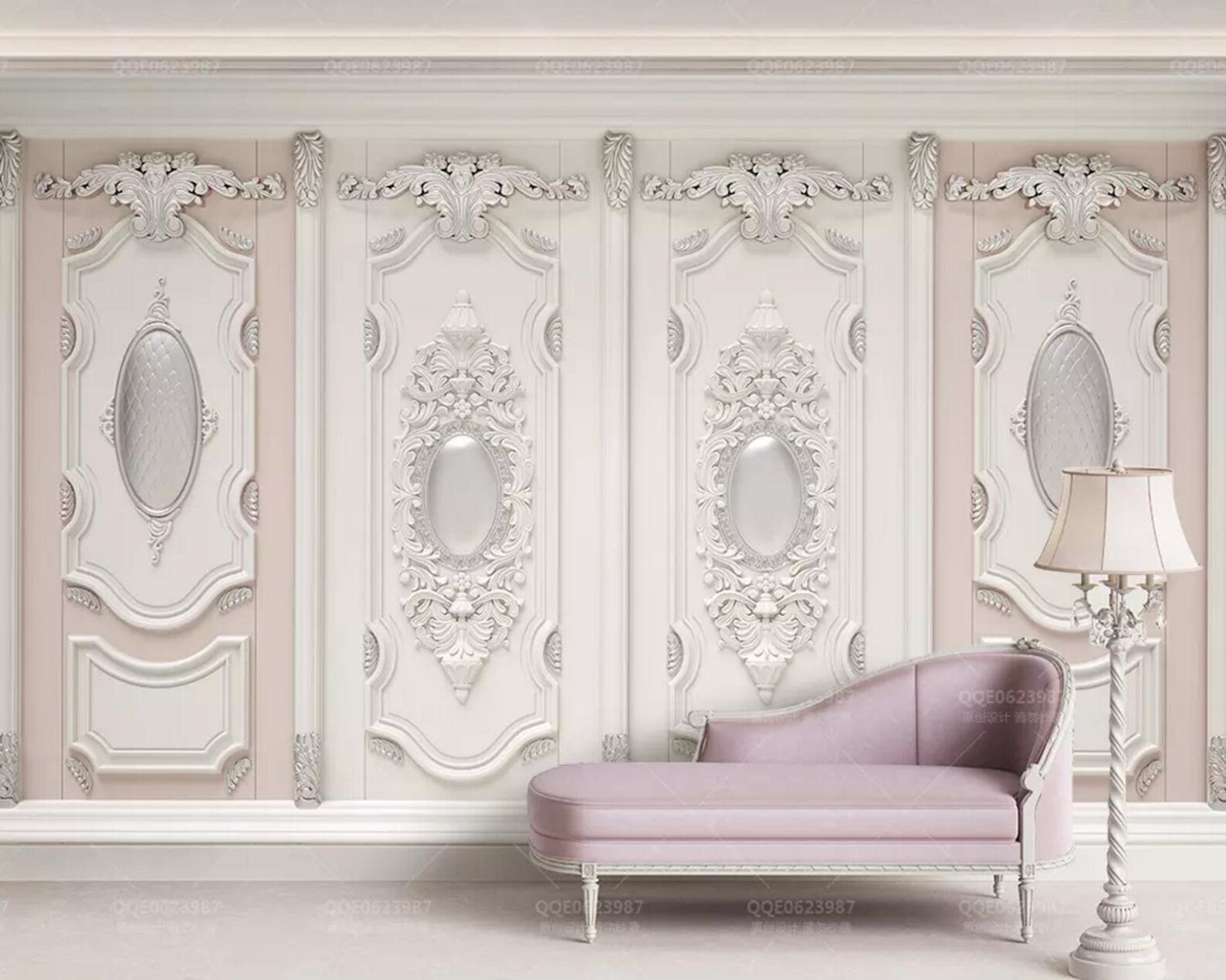 3D Wall Mirrors A428 Removable Wallpaper Self Adhesive Wallpaper Extra