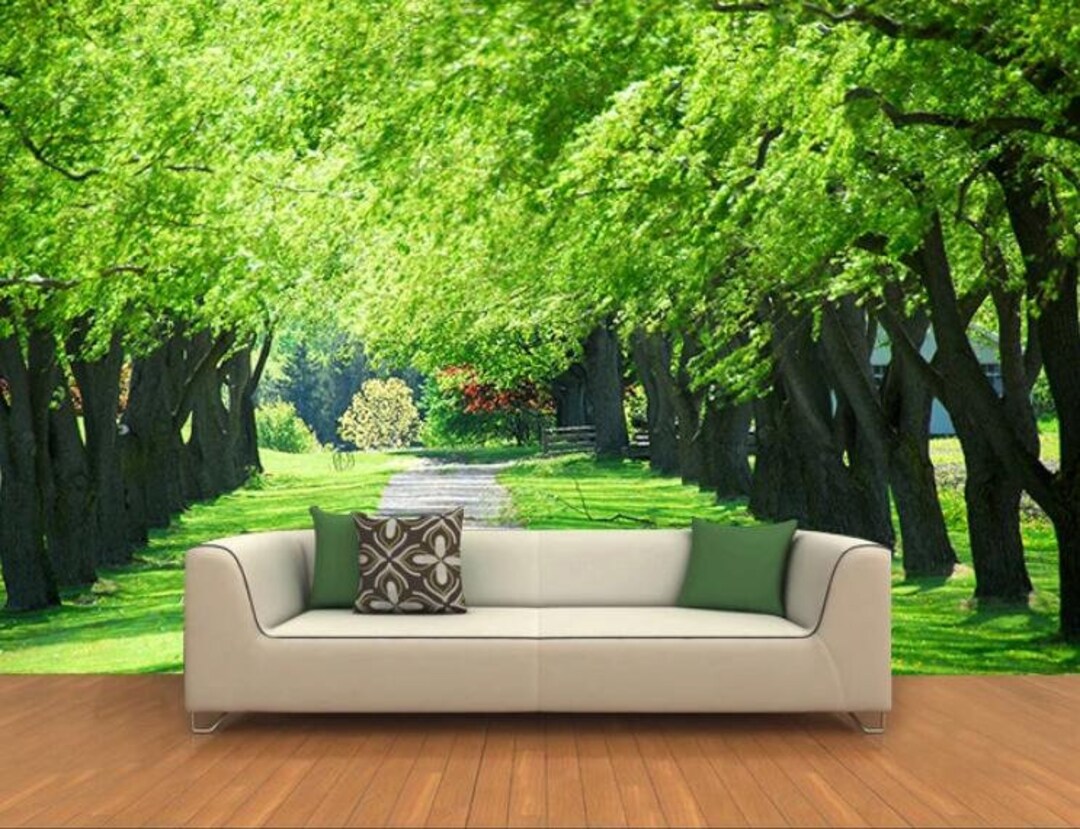 3D Forest E414 Removable Wallpaper Self Adhesive Wallpaper Extra Large ...