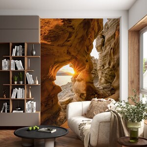 3D Dazzling Sunshine L1410 Ablösbare Tapete selbstklebende Tapete Extra große Peel & Stick Wallpaper Tapete Wandbild AJ HINTERGRUNDBILDER