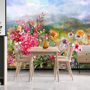 3D Classical Garden L1224 Papel pintado removible Papel pintado autoadhesivo Extra grande Peel & Stick Wallpaper Mural AJ WALLPAPERS
